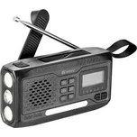 Sandberg Survivor All-in-1 DAB Radio 4500 mAh, multifunkční outdoorové rádio, černé