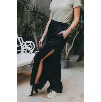 Pánské kalhoty Kalhoty Sayari Black Pure, L