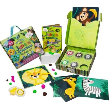 Výtvarná sada MY CREATIVE BOX® Senzorická kreativní sada na modelování Džungle