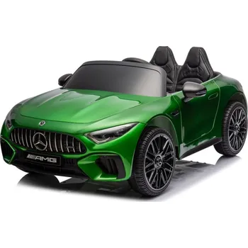Dětské elektrovozidlo Mamido Elektrické autíčko Mercedes AMG SL63 24V 2x200W lakované zelené