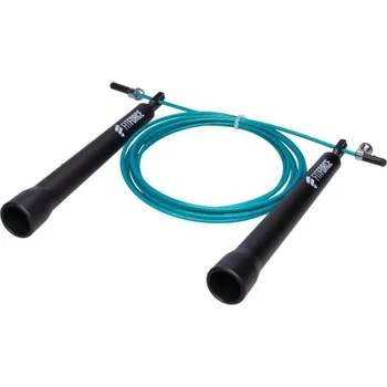 Švihadlo Rychlostní švihadlo Fitforce SPEED ROPE UNI Zelená, Černá, Bílá