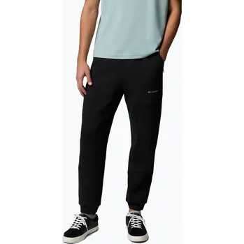 Pánské trekingové kalhoty Columbia Tech Spacer Knit black/black