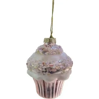Vánoční dekorace HIGHLIFE Vánoční ozdoba - Cupcake