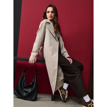 Kabelka Sinsay - Hobo kabelka z imitace kůže - černá - 651EK-99X - 651EK-99X-ONE