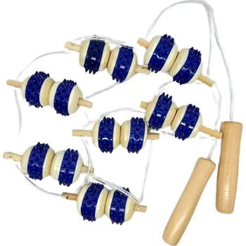 Masážní přístroj ADONIS Masážní pás do sauny dřevo/guma