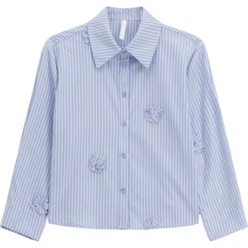 Dámská košile IMPERIAL Striped Blue košile S Modrá