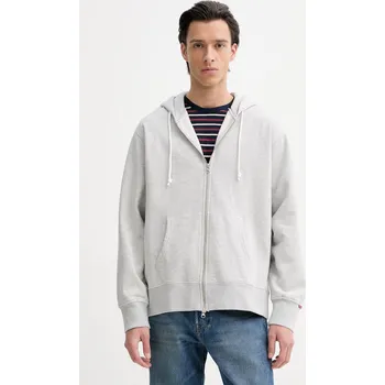 Pánská mikina Mikina Levi's AUTHENTIC FULL ZIP A9265.0001 šedá 09X, vel. XXL