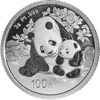 Platinová mince 3 g China Panda 2024