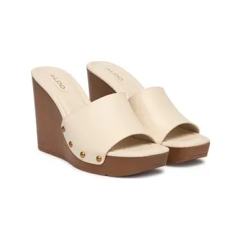 Dámské pantofle Nazouváky Aldo Grounded 14298908 Écru 39