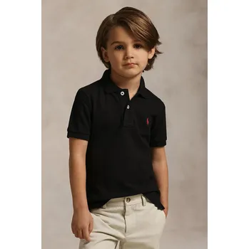 Pánské tričko Polo tričko Polo Ralph Lauren 322603252001 černá 99X, vel. 109-116