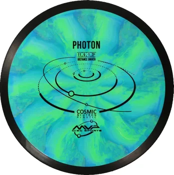 Disc golf MVP Disc Sports PHOTON Cosmic Neutron Barva: Mdoro-růžová burst, Váha: 170 g