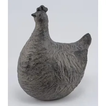 Velikonoční dekorace Velikonoční dekorace slepice šedá/hnědá, 31x20x38 cm