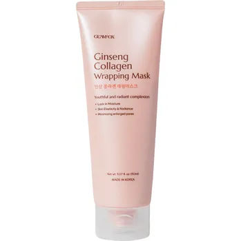 Pleťová maska Ženšenová slupovací maska - Glamfox Ginseng Collagen Wrapping mask