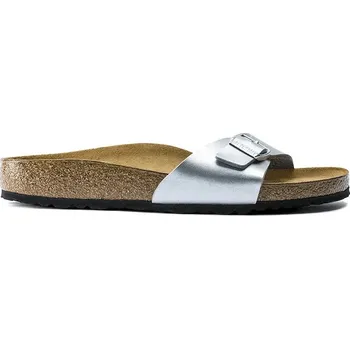 Dámské pantofle Pantofle Birkenstock Madrit 40411 stříbrná SLV, EUR 40