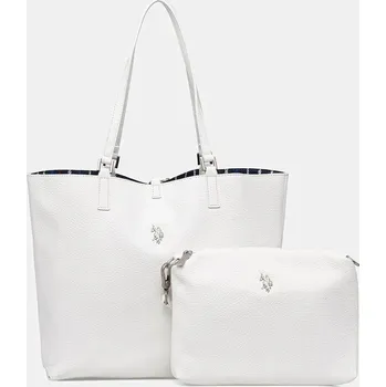 Kabelka Oboustranná kabelka U.S. Polo Assn. ROGERSVILLE BEURR9097WVP bílá 00B, vel. ONE SIZE