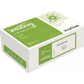 VivaDiag FOB Rapid Test okultní krvácení, 25 ks