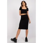 RUE PARIS Pouzdrová sukně Amara černá Velikost: S/M