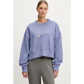 Dámská mikina Tepláková mikina JOYINME Wave Bluza.Wave fialová 54X, vel. 38/40