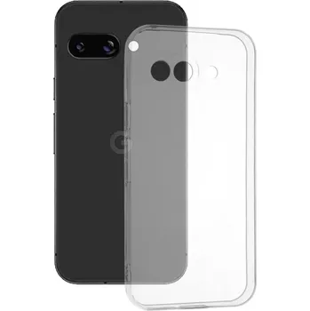 Pouzdro na mobilní telefon Techsuit - čirý silikon - Google Pixel 9a - průhledný