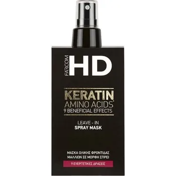 Vlasová regenerace Farcom HD neoplachovací sprejová maska na vlasy 150 ml