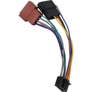 Autorádio OSSURET ISO konektor, univerzální napájecí ISO kabel pro Android Autorádia