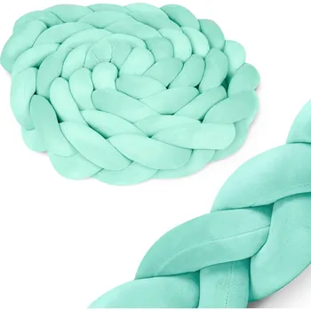 Dětská postýlka Ricokids nárazník do postýlky 3 m mátový