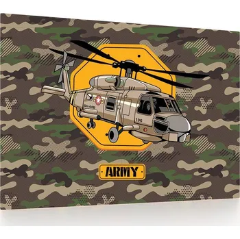 Podložka pod myš Oxybag Podložka na stůl 60 × 40 cm Helikoptéra