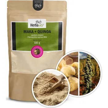 Zdraví Herbavis Maka + Quinoa – Unikátní nutriční komplex 50:50, 100 g 100 g