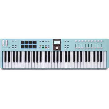 Master keyboard Arturia KeyLab Essential 61 mk3 MIDI keyboard Aquamarine