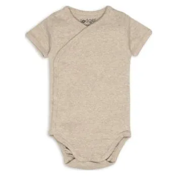 Kojenecké oblečení Lodger Body s krátkým rukávem Melange - Beige, vel. 62