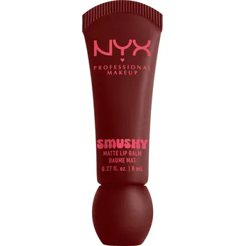 Péče o rty NYX PROFESSIONAL MAKEUP Smushy 08 Smudge Fudge matný balzám na rty, 8 ml
