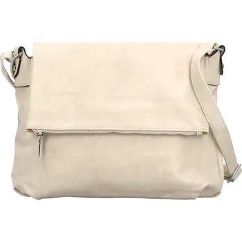 Kabelka Trendy dámská koženková crossbody kabelka Rosalina, béžová