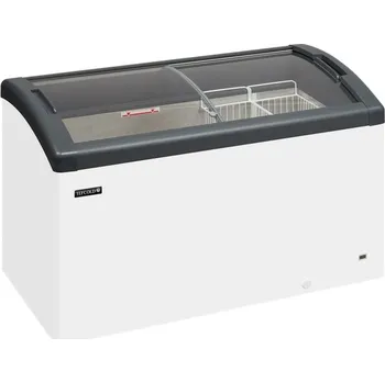 Mraznička Pultová mraznička prosklené oblé víko Tefcold FOCUS 171