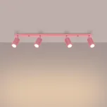 Brilagi - LED Bodové svítidlo CRESTO 4xGU10/10W/230V růžová