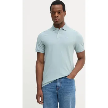 Pánské tričko Bavlněné polo tričko Hackett London HM563426 modrá 55X, vel. XL