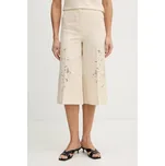 Kalhoty s příměsí lnu Twinset