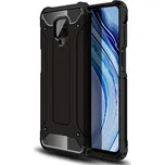 Hurtel Hybrid Armor Case Tough Rugged Cover pro Xiaomi Redmi 10X 4G / Xiaomi Redmi Note 9 černý