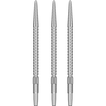 Příslušenství pro šipky Target - darts Kovové hroty - Swiss Points - Chrono - Silver - 35 mm