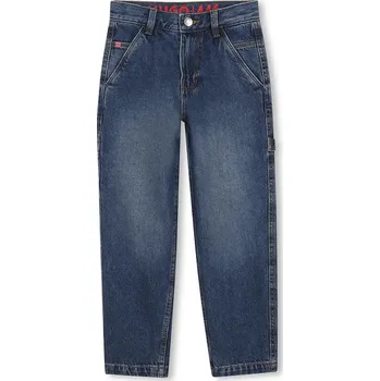 Dívčí džíny Dětské rifle HUGO G00985.114.150 modrá 55X, vel. 150