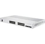 Cisco switch CBS250-24T-4G (24xGbE,4xSFP,fanless) - REFRESH CBS250-24T-4G-EU-RF