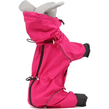 Obleček pro psa Vsepropejska DryPro pláštěnka pro psa na ZIP Barva: Růžová, Délka zad (cm): 27, Obvod hrudníku: 44 - 48 cm