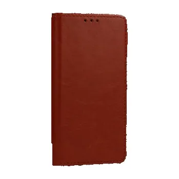 Telefonní příslušenství Samsung Galaxy S20 ultra speciální horizontální knížkové pouzdro hnědé (kůže)