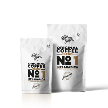 Káva Fixi Coffee No. 1 směs výběrové kávy Nikarague, Kostarika, Kolumbie zrnková / sáček Doypack / 500 g