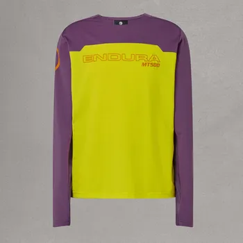 Sport Endura dětský dres MT500 Burner s dlouhým rukávem End Citrus - vel. 7-8let r.26