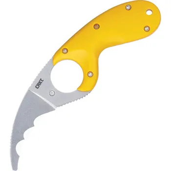 Sport CRKT Bear Claw Stonewash AUS8 Yellow GRN