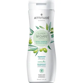 Koupelová kosmetika ATTITUDE Super Leaves Natural Shower Gel Nourishing 473 ml