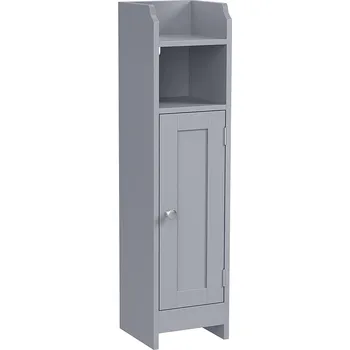 Koupelnový nábytek Vasagle Koupelnová skříňka Teisa, šedá