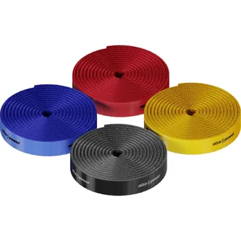 kabelová chránička AlzaPower VelcroStrap+ Roll 4x1m mix