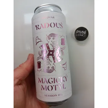 Pivo Radouš Magický motýl IPA 14°/5% 0,5l