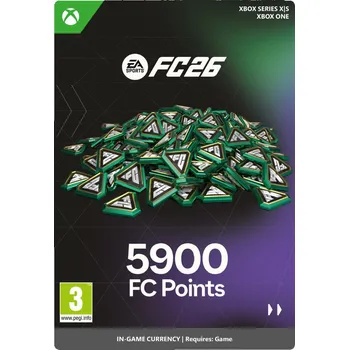 Hra EA Sports FC 26: 5900 FC Points - Xbox Digital